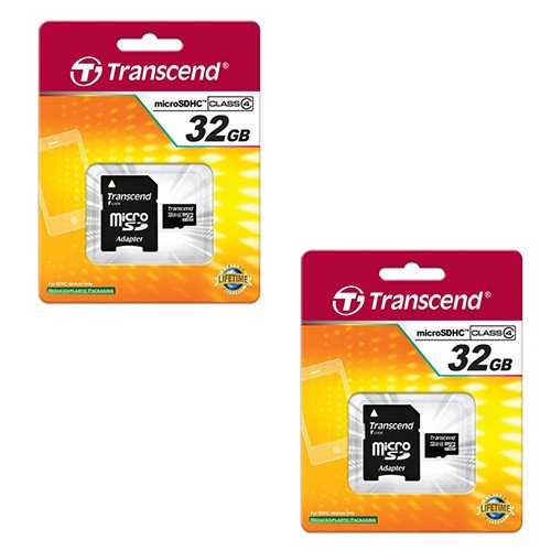 0724327595635 - SOLOSHOT OPTIC65 CAMCORDER MEMORY CARD 2 X 32GB MICROSDHC MEMORY CARD WITH SD ADAPTER (2 PACK)