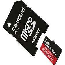 0724327595895 - SOLOSHOT OPTIC65 CAMCORDER MEMORY CARD 64GB MICROSDHC MEMORY CARD WITH SD ADAPTER