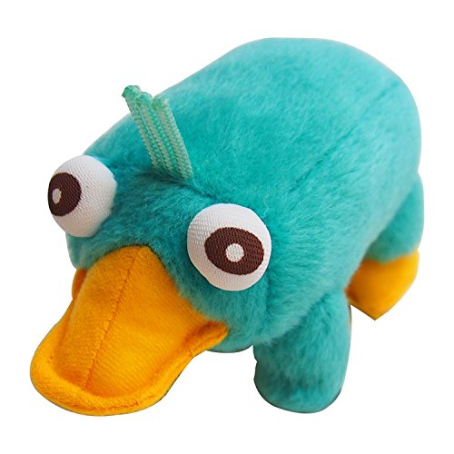 0724393371270 - JAPAN DISNEY OFFICIAL PHINEAS AND FERB - PERRY THE PLATYPUS CUTE CHARACTER MEDIUM SIZE MASCOT GREEN SOFT PLUSH STUFFED TOY CUSHION KIDS DOLL PLUSHIE HOUSE ROOM TABLE DECOR ACCESSORY
