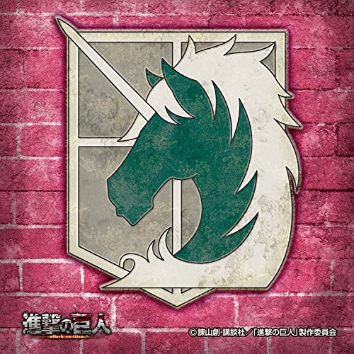 0724393372017 - JAPAN OFFICIAL JIGSAW PUZZLE - ATTACK ON TITAN MILITARY POLICE BRIGADE LOGO BADGE ARMY 100 PIECE PINK UNICORN WALL ART PRINTS DECOR DECORATION ENSKY