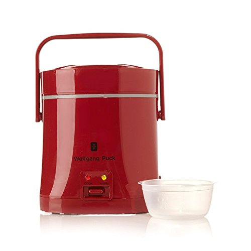 0724716267853 - WOLFGANG PUCK SIGNATURE PERFECT PORTABLE RICE COOKER RED