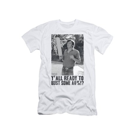 0724752090088 - DAZED AND CONFUSED TEEN COMEDY FILM BEN AFFLECK PADDLE ADULT SLIM T-SHIRT TEE