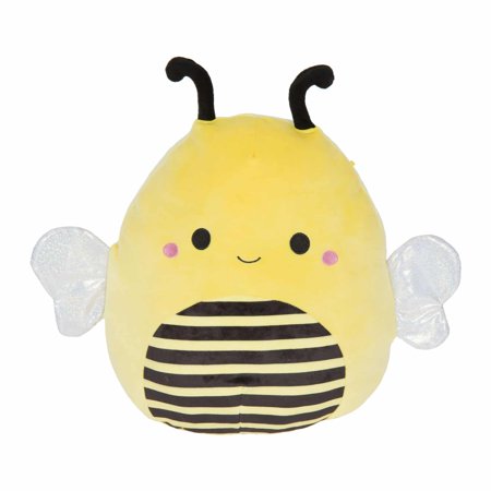 0724754929966 - KELLYTOY SQUISHMALLOW 8 INCH SUNNY THE BEE STUFFED PLUSH ANIMAL TOY