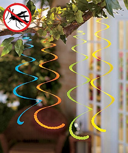 0072477981755 - CITRONELLA PLUS STREAMERS 2 PACKS OF 4 OUTDOOR STREAMERS WITH NATURAL OILS