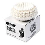 0072504005256 - BUNN-O-MATIC - FLAT BOTTOM COFFEE FILTERS, 12-CUP SIZE, 250 FILTERS/PACK