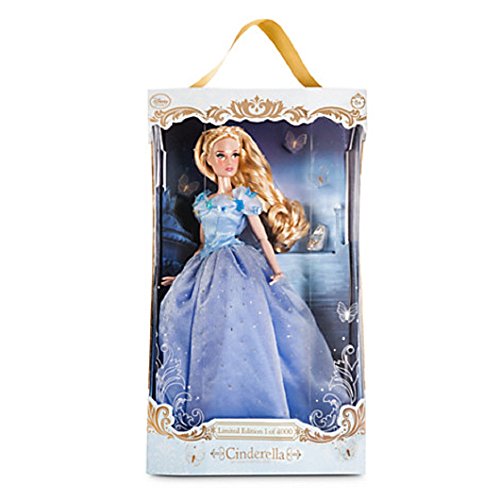 0725177539503 - DISNEY STORE CINDERELLA LIMITED EDITION DOLL - LIVE-ACTION FILM - 17'' LIMITED EDITION 4000