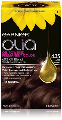 0725410781331 - GARNIER OLIA OIL POWERED PERMANENT HAIRCOLOR - #4.35 GOLDEN MAHOGANY (PACK OF 3)