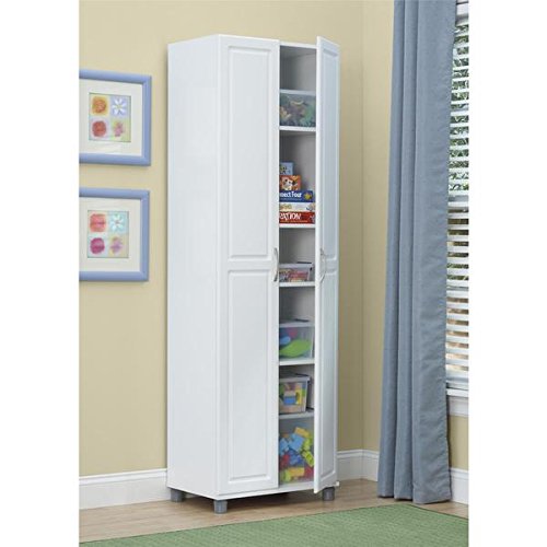 0725638205534 - ALTRA SYSTEMBUILD WHITE KENDALL 24 INCH STORAGE CABINET, WHITE