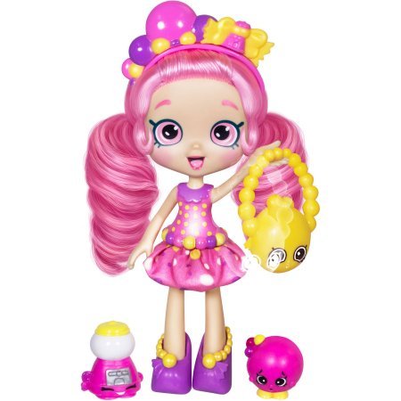 0725638233858 - SHOPKINS SHOPPIES S1 DOLL PACK, BUBBLEISHA 9 TALL AND REAL ROOTED HAIR