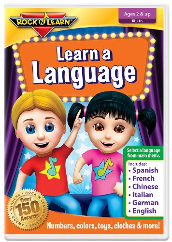 0725696821622 - LEARN A LANGUAGE: NUMBERS, COLORS & MORE (SPANISH, FRENCH, CHINESE, ITALIAN, GERMAN & ENGLISH) (ENGLISH, SPANISH, FRENCH, ITALIAN, GERMAN AND CHINESE EDITION)