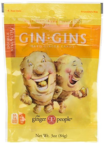 0725873860277 - THE GINGER PEOPLE GIN GINS HARD CANDY - 3 OZ (PACK OF 2)