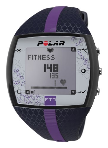 0725882009162 - POLAR FT7 HEART RATE MONITOR, BLUE/LILAC
