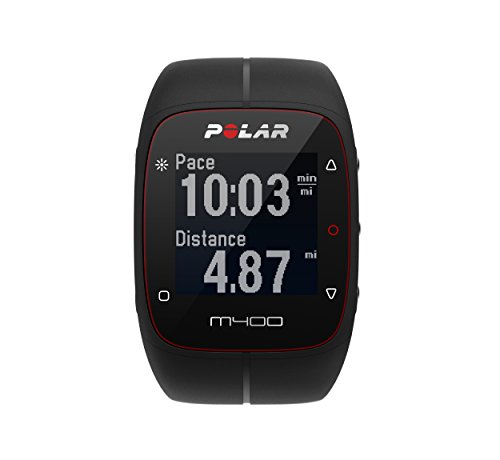 0725882013404 - POLAR M400 GPS SPORTS WATCH WITHOUT HEART RATE MONITOR, BLACK