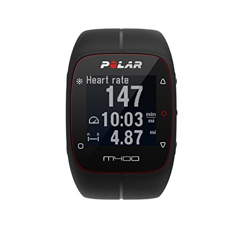 0725882013879 - POLAR M400 GPS SPORTS WATCH WITH HEART RATE MONITOR, BLACK