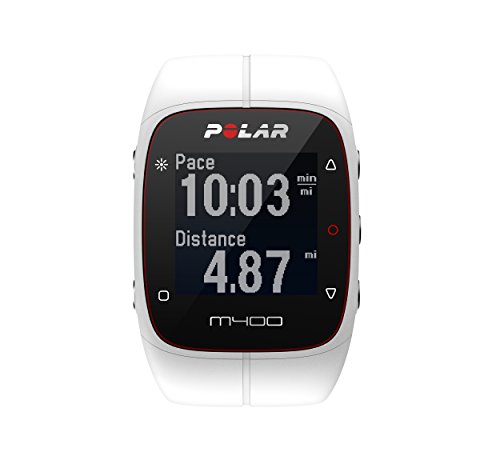 0725882013954 - POLAR M400 GPS SPORTS WATCH WITHOUT HEART RATE MONITOR, WHITE