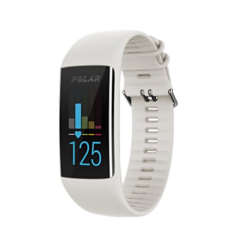 0725882039565 - POLAR A370 FITNESS TRACKER WITH 24/7 WRIST BASED HR, WHITE, SMALL