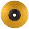 0726035115402 - TROY BARBELL 15KG YELLOW COMPETITION BUMPER PLATE