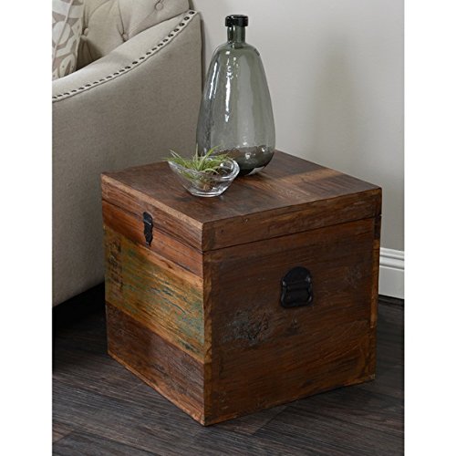 0726088067086 - BEAUTY TO ANY SPACE WITH KOSAS HOME BALI SMALL RECYCLED WOOD BOX