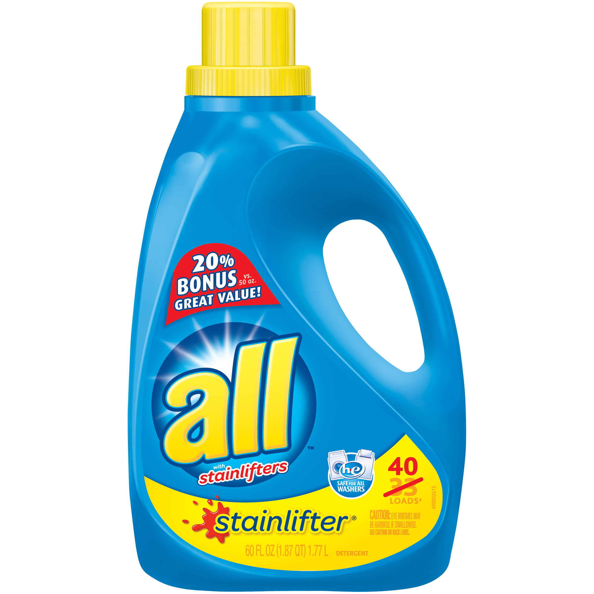 0072613451272 - ALL LIQUID STAINLIFTER 2X ULTRA - 60 OUNCE WITH 20% EXTRA BONUS