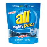 0072613458530 - MIGHTY PACS 4X CONCENTRATED ORIGINAL LAUNDRY DETERGENT