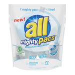 0072613458554 - MIGHTY PACS 4X CONCENTRATED FREE CLEAR LAUNDRY DETERGENT