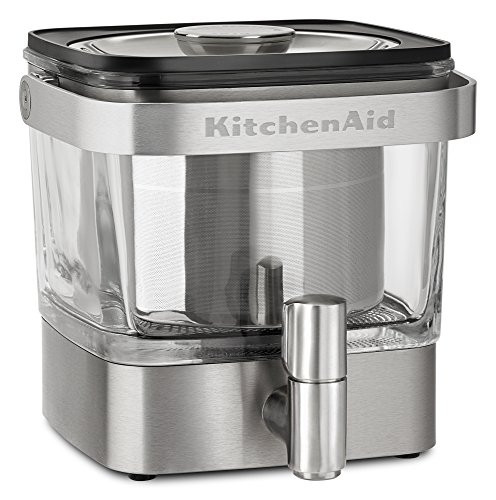 0726481962704 - KITCHENAID KCM4212SX COLD BREW COFFEE MAKER, BRUSHED STAINLESS STEEL