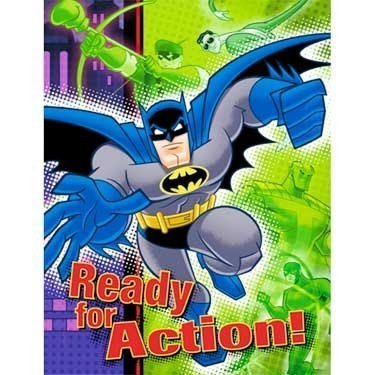 0726528284752 - HALLMARK BATMAN THE BRAVE AND THE BOLD PARTY INVITATIONS (8 COUNT)