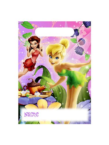 0726528306324 - TINKER BELL 'TINK'S SWEET TREATS' FAVOR BAGS (8CT)