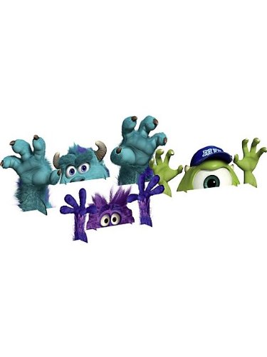 0726528316323 - MONSTERS INC. TABLETOP DECOR (3 COUNT)