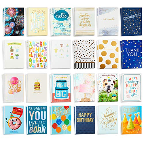 0726528419772 - HALLMARK ALL OCCASION CARDS ASSORTMENT—48 CARDS WITH ENVELOPES (REFILL PACK FOR HALLMARK CARD ORGANIZER BOX)