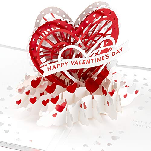 0726528420358 - HALLMARK SIGNATURE PAPER WONDER POP UP VALENTINES DAY CARD (LOVE YOU)