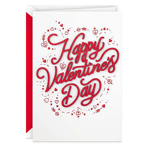 0726528420433 - HALLMARK SIGNATURE VALENTINES DAY CARD (HAPPY HEART)