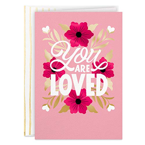 0726528420655 - HALLMARK VALENTINES DAY CARD (YOU ARE LOVED)