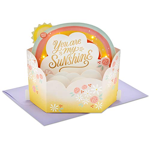 0726528426213 - HALLMARK PAPER WONDER MOTHERS DAY GIANT POP UP CARD WITH LIGHT AND SOUND (PLAYS YOU ARE MY SUNSHINE)