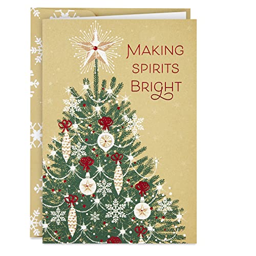 0726528494892 - HALLMARK BOXED CHRISTMAS CARDS, MAKING SPIRITS BRIGHT (16 CARDS AND ENVELOPES)