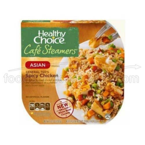 0072655001060 - HEALTHY CHOICE CAFE STEAMERS GENERAL TSOS SPICY CHICKEN, 10.3 OUNCE -- 8 PER CASE.