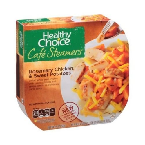 0072655001213 - HEALTHY CHOICE CAFE STEAMERS ROSEMARY CHICKEN AND SWEET POTATOES, 9.5 OUNCE -- 8 PER CASE.