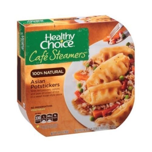 0072655405936 - HEALTHY CHOICE CAFE STEAMERS NATURAL ASIAN POTSTICKERS, 9.9 OUNCE -- 8 PER CASE.