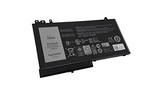 0726630461492 - HYTA 11.1V 38WH NEW REPLACEMENT BATTERY RYXXH FOR DELL LATITUDE 12 5000 E5250 SERIES 09P4D2 9P4D2 NOTEBOOK BATTERIES