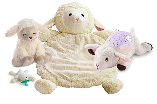 0726630673703 - LITTLE LAMB 4 PIECE SOOTHE, SLEEP AND PLAY BABY'S FIRST YEAR ESSENTIALS