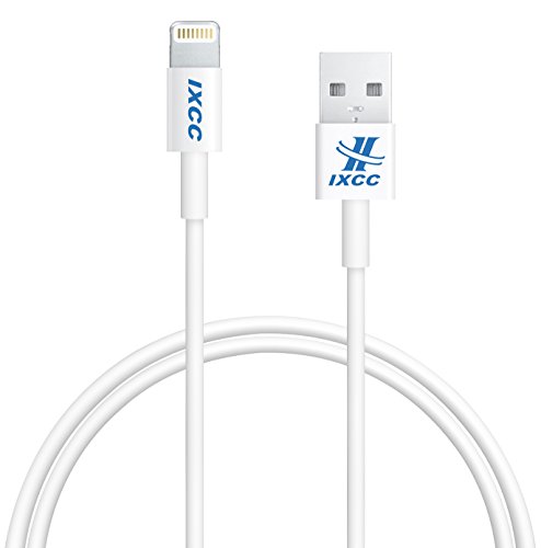 0726670381033 - IXCC ELEMENT SERIES 3FT APPLE MFI CERTIFIED LIGHTNING 8PIN TO USB CHARGE AND SYNC CABLE FOR IPHONE 5/6/6S/PLUS/IPAD MINI/AIR/PRO - WHITE