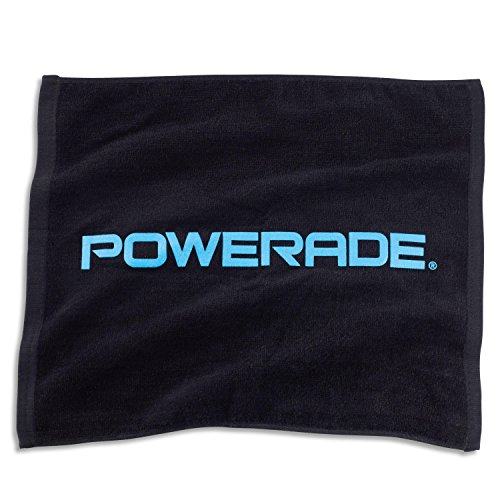 0726682783245 - POWERADE SMALL TOWEL, BLUE AND BLACK, 15 X 18 INCHES, BRAND NEW
