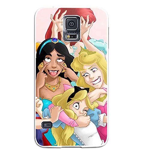 0072671313987 - GOOFY DISNEY PRINCESSES MAKING FUNNY FACES FOR SAMSUNG GALAXY S5 WHITE CASE