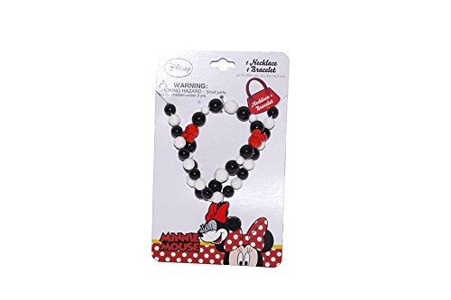 7269220042037 - DISNEY MICKEY AND MINNIE MOUSE BABY GIRLS DRESS UP ACCESSORY - BRACELET AND NECKLACE SET