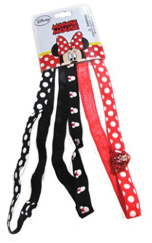 7269220042051 - DISNEY MINNIE MOUSE BABY GIRLS DRESS UP ACCESSORY - HAIR BANDS 3 PACK