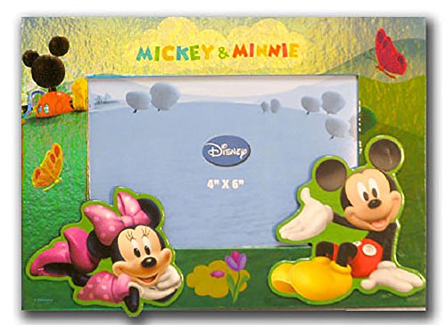 7269220363613 - DISNEY MICKEY & MINNIE MOUSE PICNIC PHOTO PICTURE FRAME