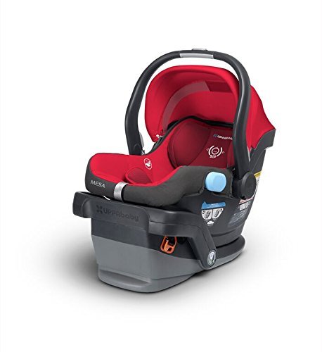 0726983513336 - UPPABABY MESA 2015 CAR SEAT, DENNY/RED COLOR: DENNY/RED MODEL: 0225-DNY (NEWBORN, CHILD, INFANT) BY UPPABABY