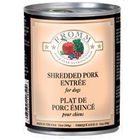 0072705118519 - FROMM'S FOUR STAR CANNED DOG FOOD - SHREDDED PORK ENTREE (12/13OZ CANS)
