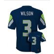 0727172507280 - SEATTLE SEAHAWKS RUSSELL WILSON BLUE (YOUTH X- LARGE) NFL JERSEY