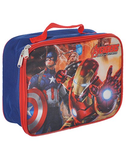 0727379054716 - AVENGERS POWER OF LIGHT INSULATED LUNCHBOX - ROYAL BLUE, ONE SIZE